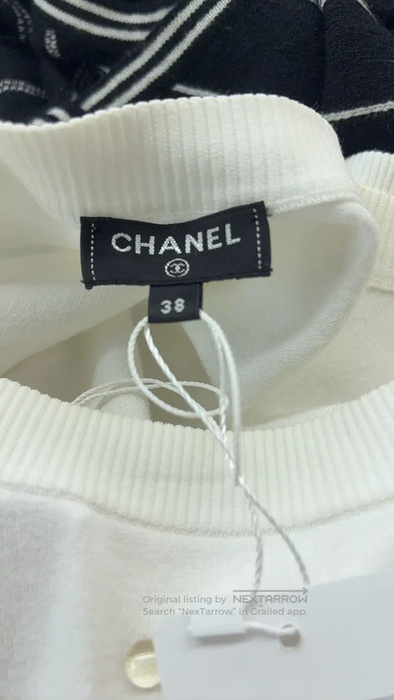 Chanel Chanel Water Drop Short Sleeve Size XS / US 0-2 / IT 36-38 - 3 Thumbnail