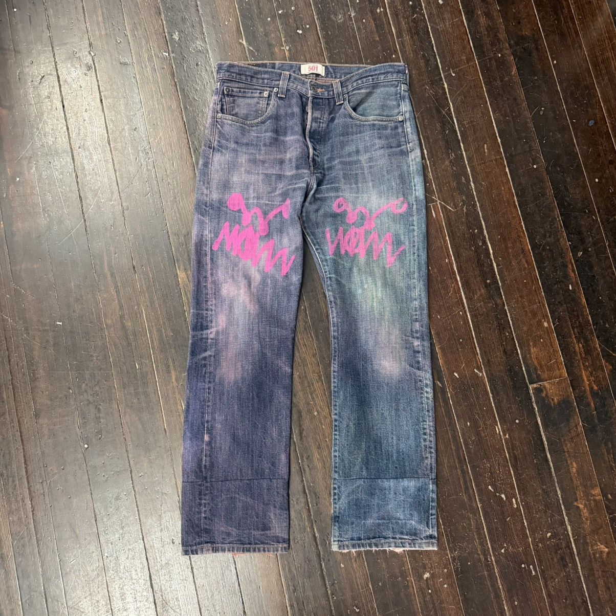 Asspizza asspizza 2018 levis 501 denim Size US 32 / EU 48 - 1 Thumbnail