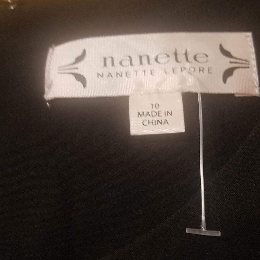 Designer NWT Nanette Lepore Elegant Black Suit Size 10 Size L / US 10 / IT 46 - 3 Thumbnail