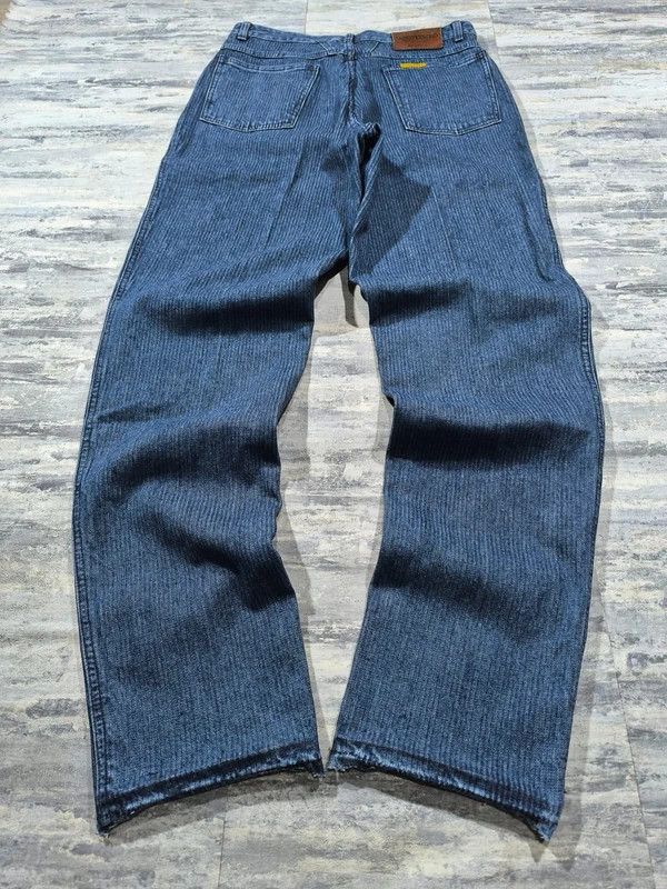 Edwin Edwin "Broken Slim" Made in japan Jeans Very Rare 80s 90s Size US 31 - 7 Thumbnail