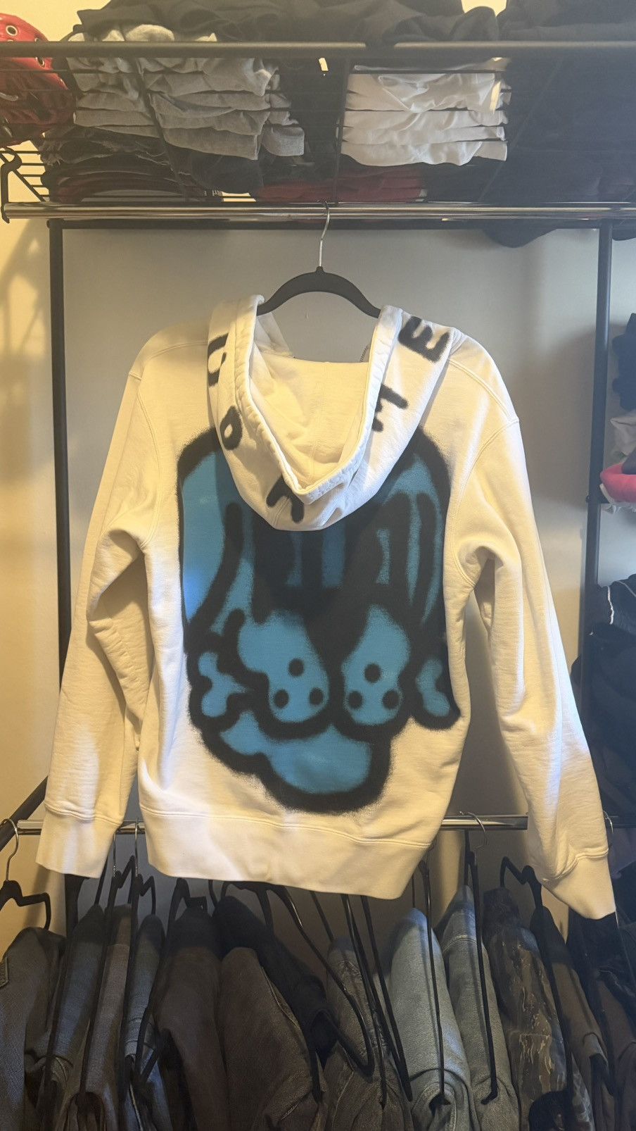 Supreme Supreme Bone Zip Up Hoodie Size US M / EU 48-50 / 2 - 1 Thumbnail