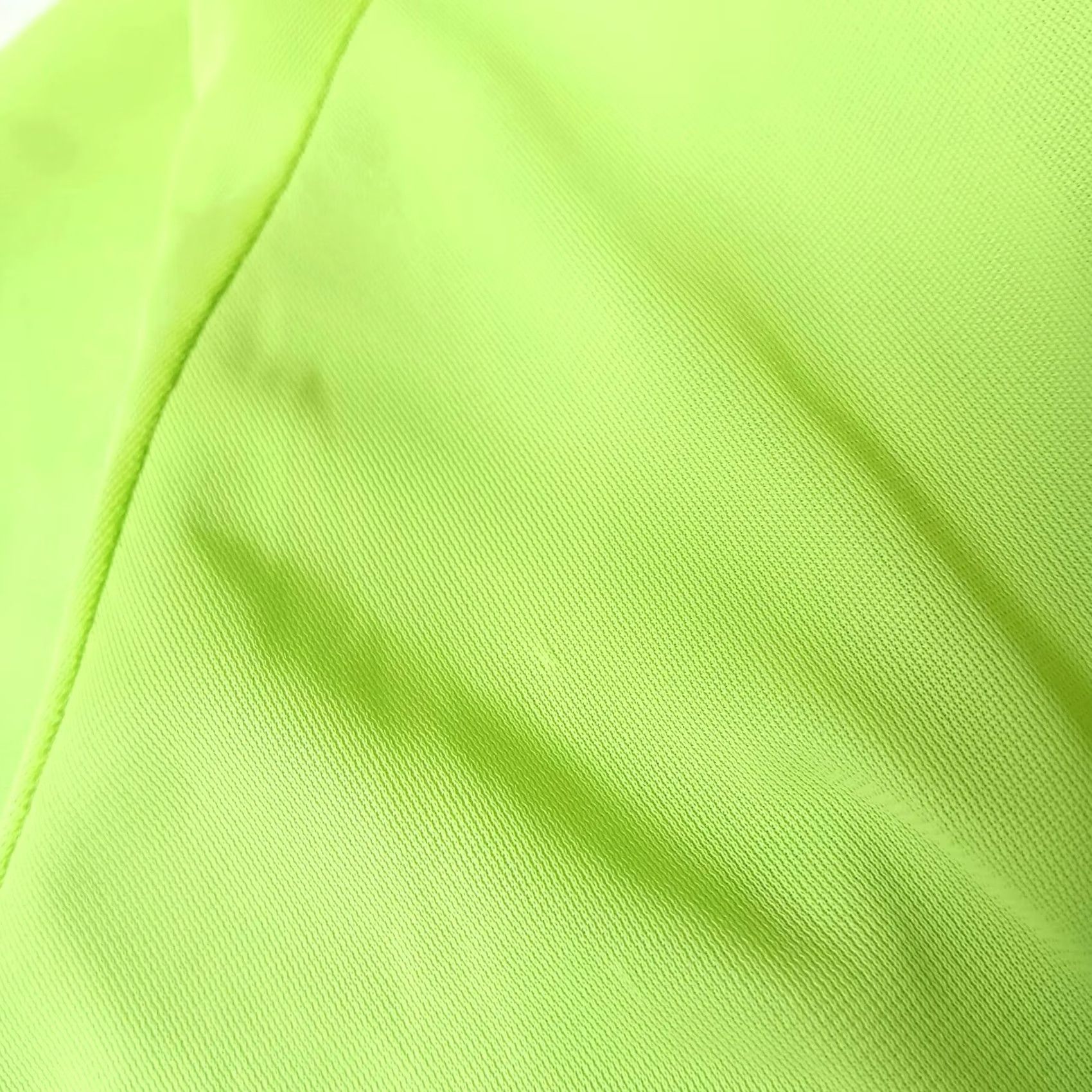 Vintage VINTAGE Green Nylon Nightgown Large Green Nylon Button Long Slv Knee Length Flaws READ Girls Womens 32 39" bust 32" shoulder to hem Size ONE SIZE - 7 Thumbnail