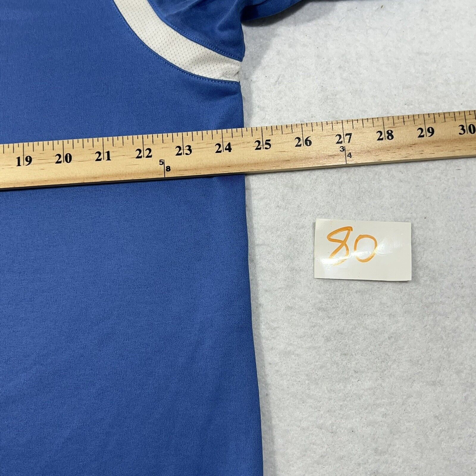 Adidas Adidas Blue Short Sleeve Lightweight Polo Athletic Shirt Size US L / EU 52-54 / 3 - 7 Thumbnail