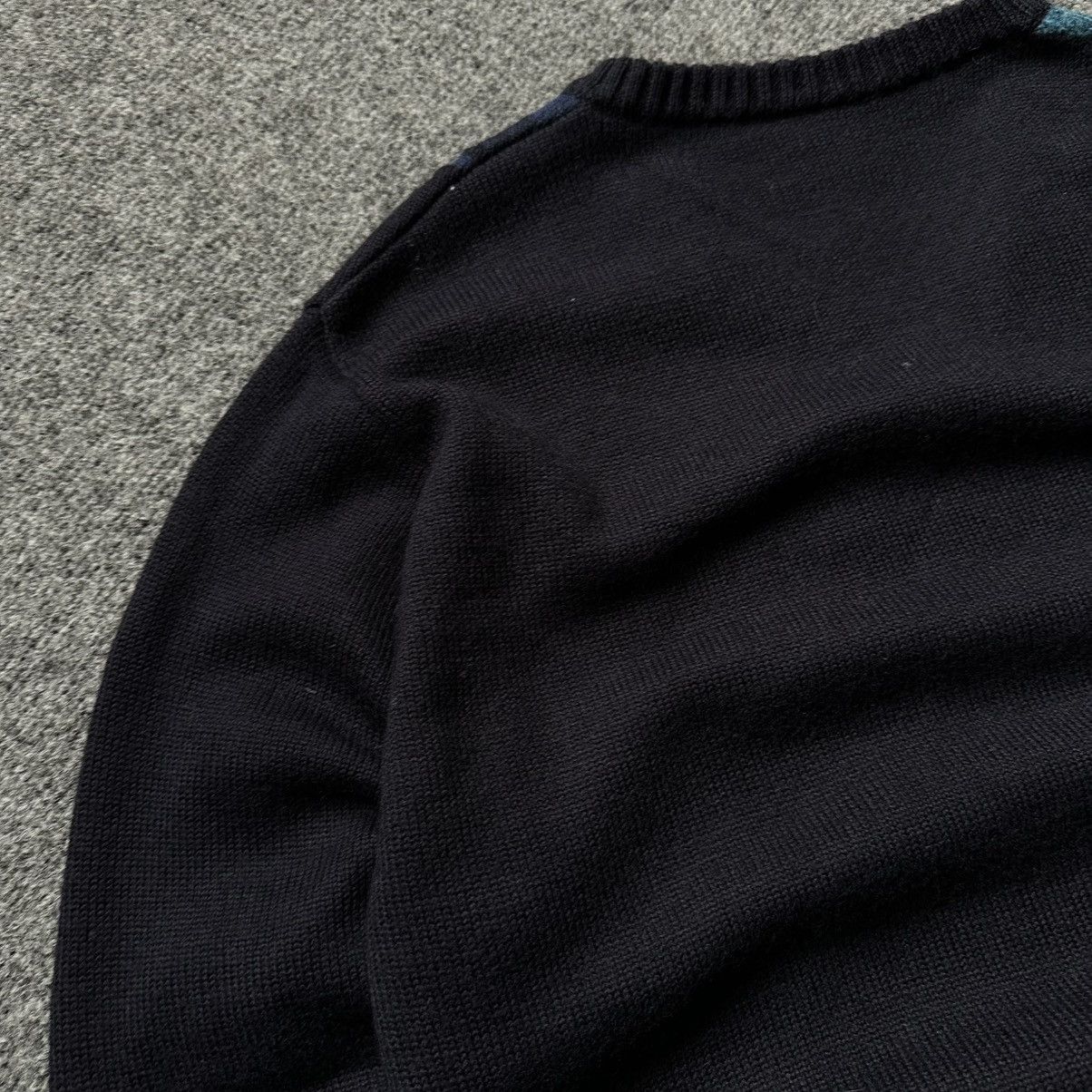 Hypebeast VTG Knit Wool V Neck Sweater Danilo Size S Y2K 00s USA Hype Size US S / EU 44-46 / 1 - 13 Thumbnail