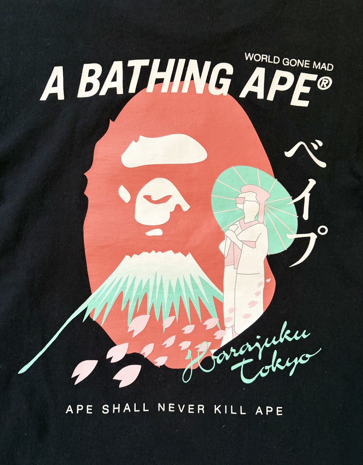 Bape A Bathing Ape (Bape) T-shirt Size US S / EU 44-46 / 1 - 3 Thumbnail