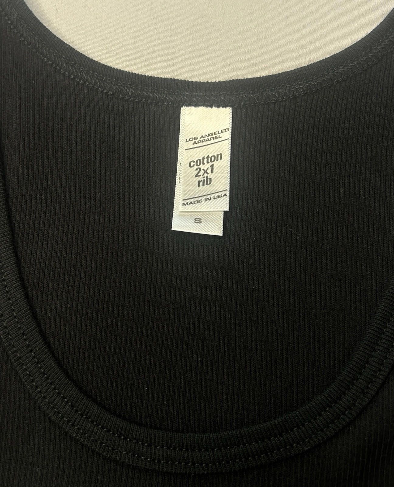 Other Dombresky How’s Your Life Black Cropped Tank Small 2022 NWOT Size S / US 4 / IT 40 - 6 Thumbnail