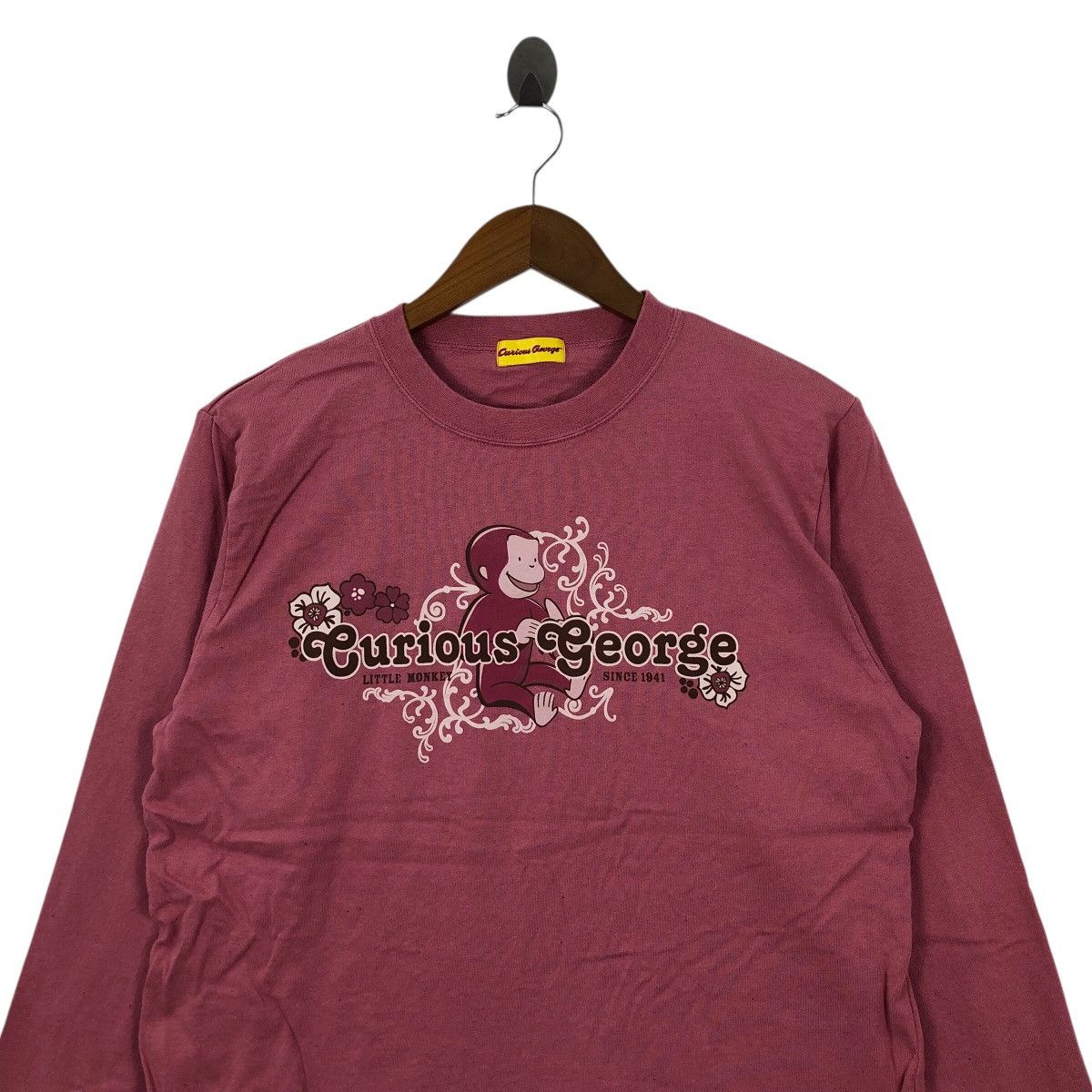 Cartoon Network Curious George Sweatshirt Cartoon Animation Crewneck Size US XXL / EU 58 / 5 - 2 Thumbnail
