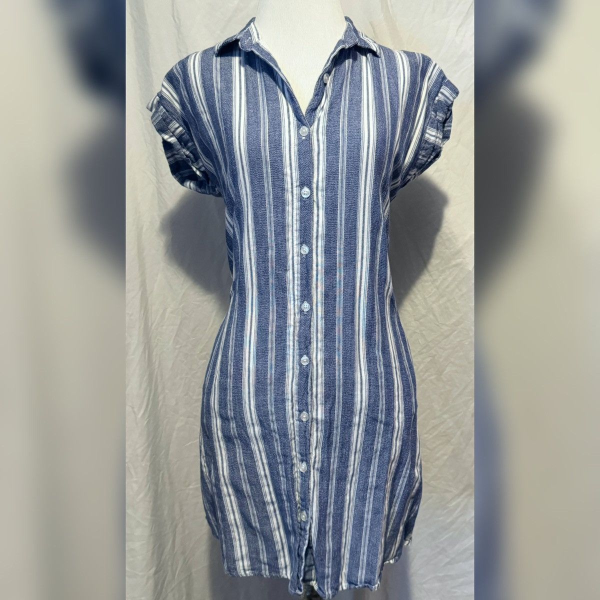 Other Harper Heritage, Linen, Button Down, Mini Dress Size S / US 4 / IT 40 - 13 Thumbnail