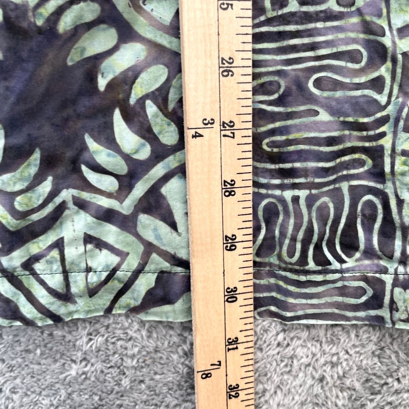Vintage Johari West Shirt Green XL Mens Hawaiian Short Sleeve Button Up Size US XL / EU 56 / 4 - 5 Thumbnail
