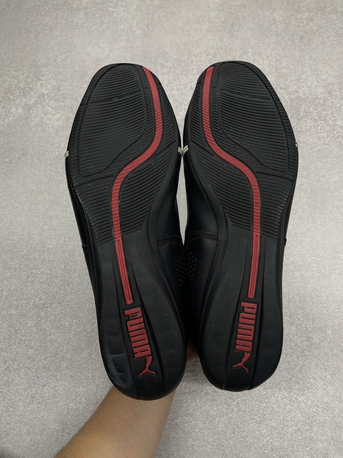 Ferrari × Puma Puma Ferrari Speedcat Leather Sneakers Black Japan Style Size US 10.5 / EU 43-44 - 11 Thumbnail