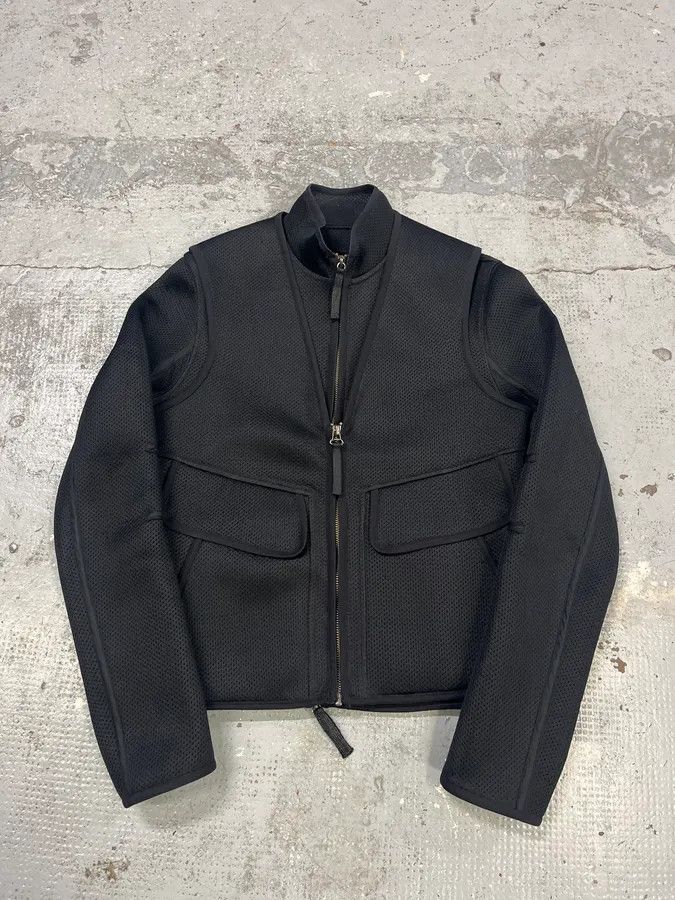 Helmut Lang Helmut Lang Jacket & Vest Black Biker Combo Size US S / EU 44-46 / 1 - 3 Thumbnail