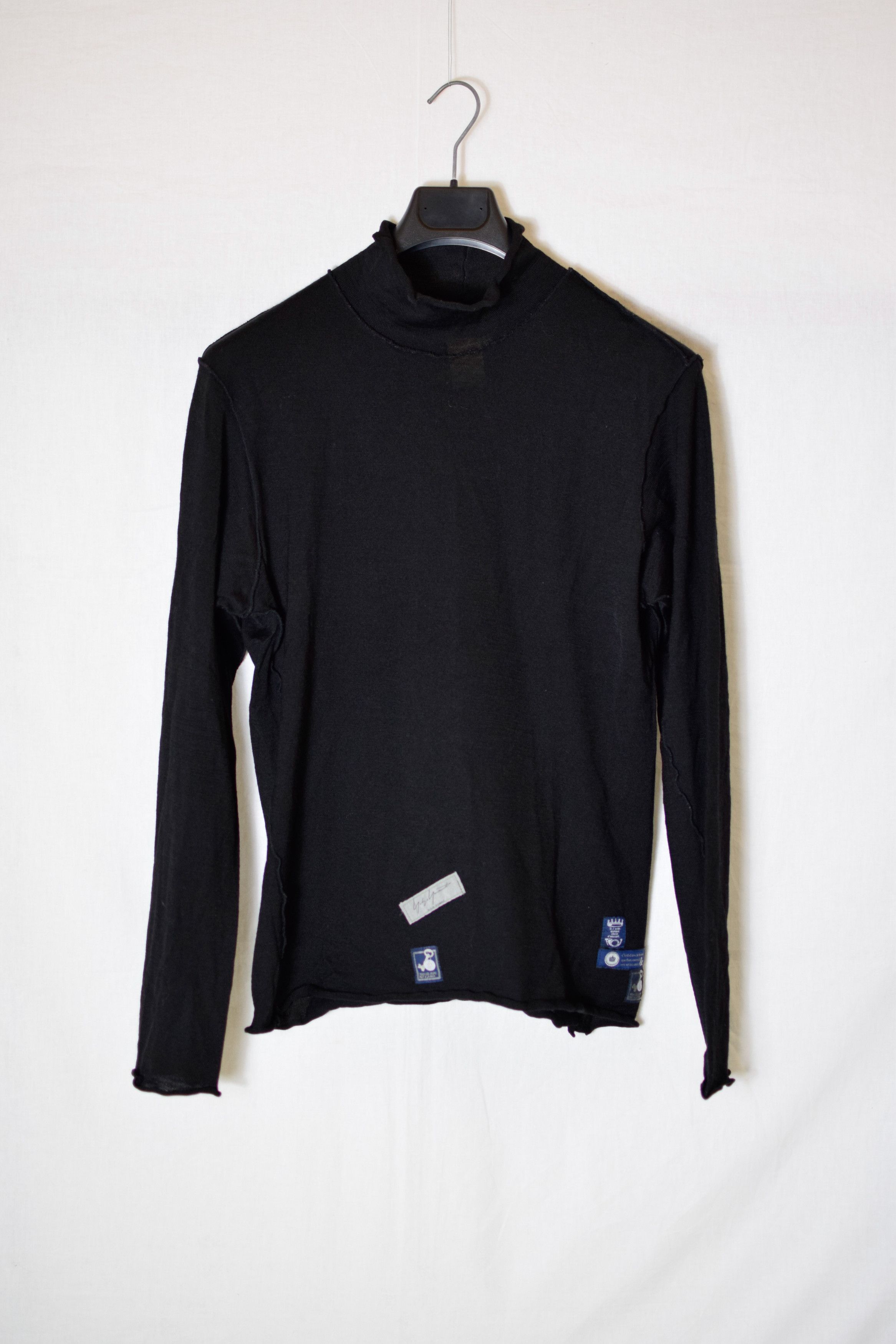 Yohji Yamamoto YYPH Archive Patch Turtleneck Size US L / EU 52-54 / 3 - 2 Thumbnail