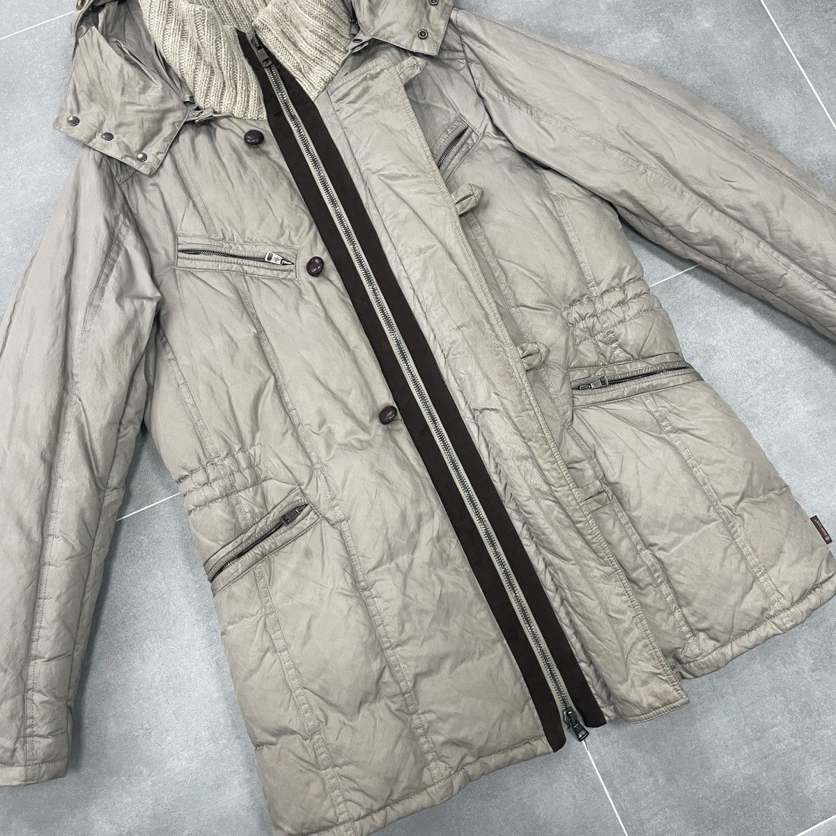 Moncler × Vintage Vintage Moncler Puffer Down Parka Coat Jacket Size 4 (L) Size US L / EU 52-54 / 3 - 18 Thumbnail
