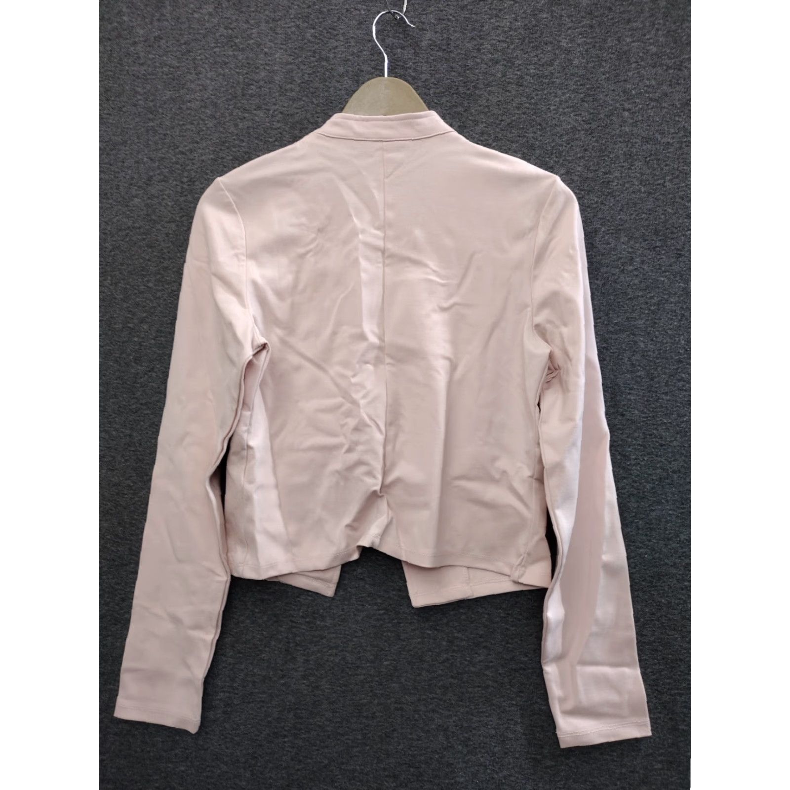 Guess GUESS Women's Light Pink Open Front Blazer Cropped Length Size S Size S / US 4 / IT 40 - 2 Thumbnail
