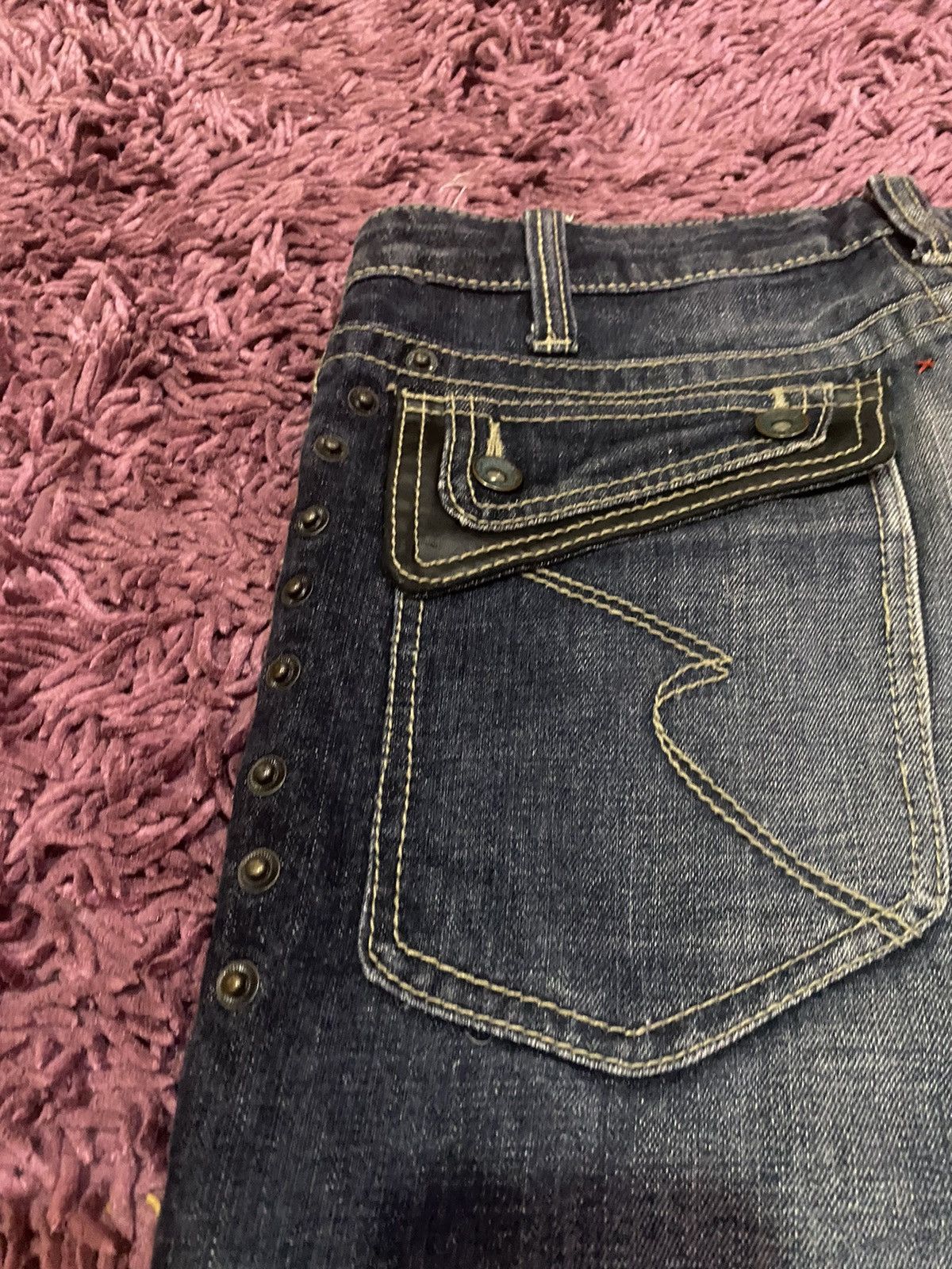 Japanese Brand × Seditionaries × Vintage Semantic Design Denim Jeans Size US 33 - 9 Thumbnail