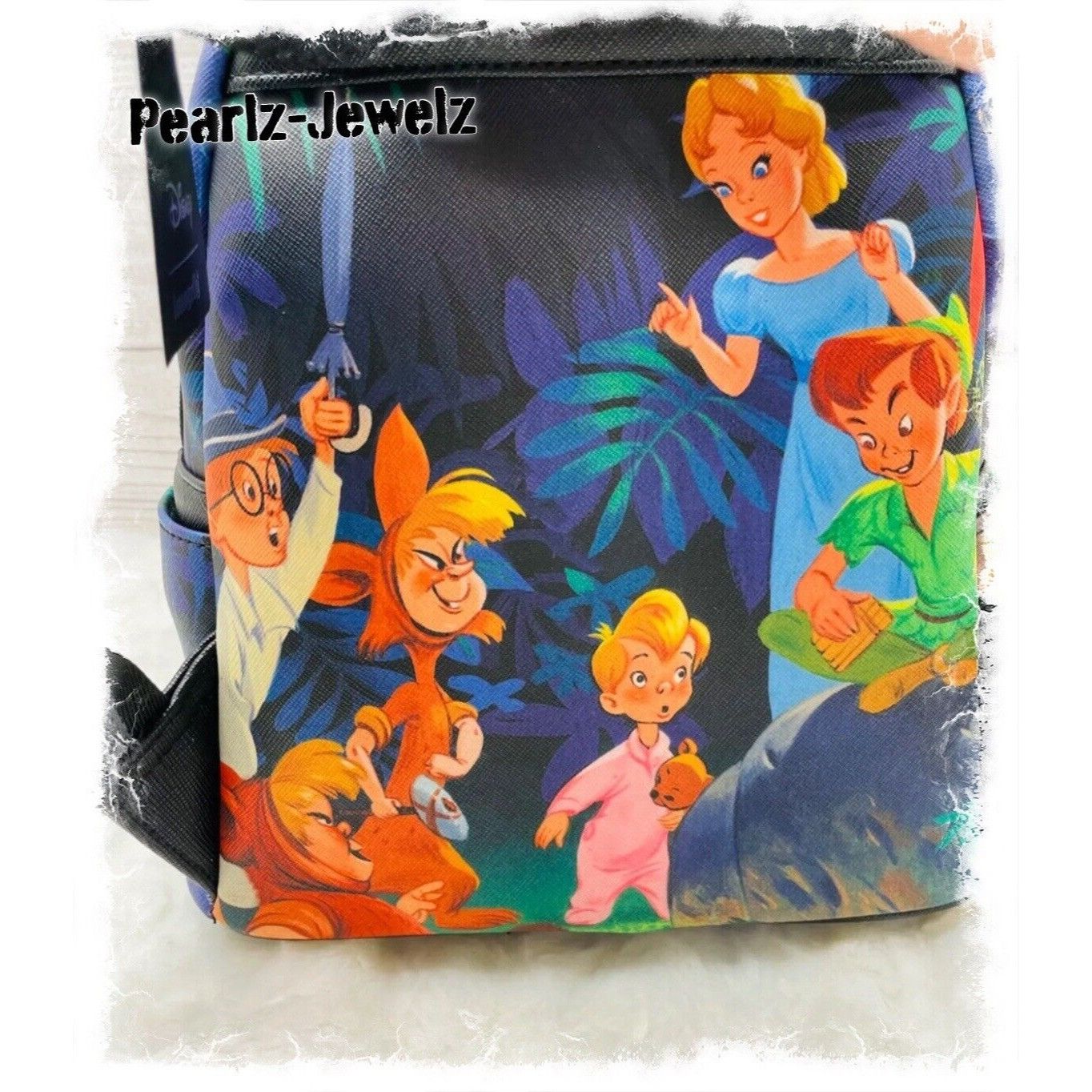 Disney Loungefly Disney Peter Pan Scened Tropical Lost Boys Wendy Size ONE SIZE - 3 Thumbnail