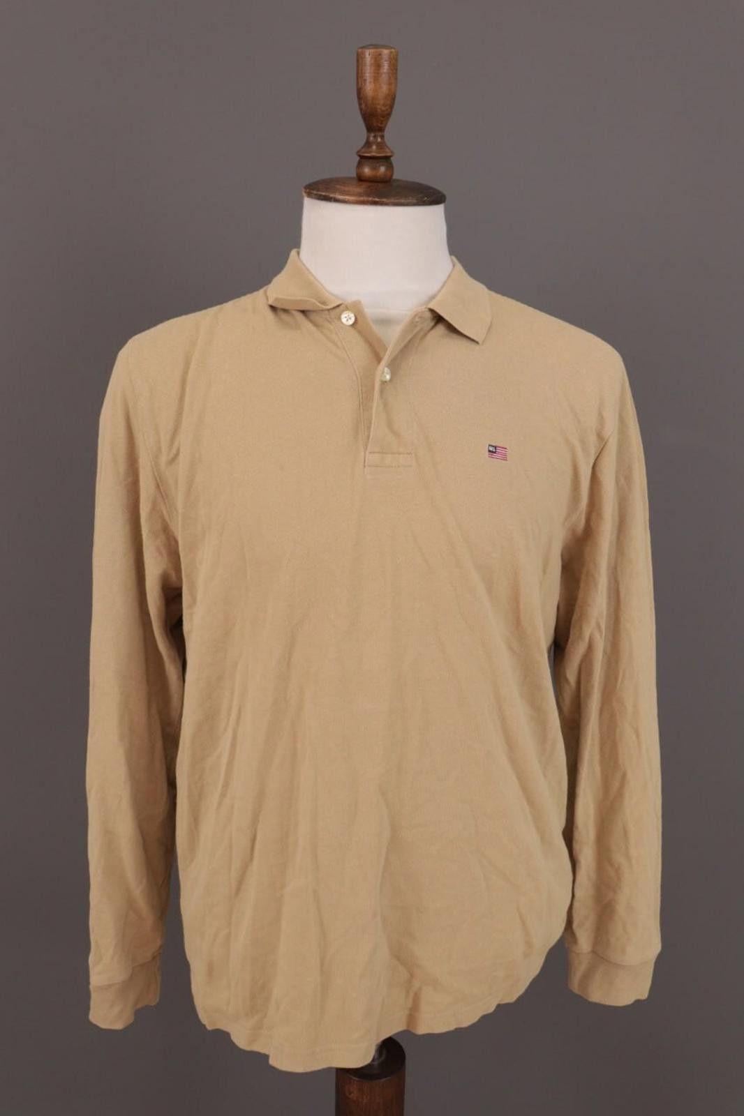 Designer Polo Jeans Company Ralph Lauren Brown Polo Sweater Size L Size US L / EU 52-54 / 3 - 1 Thumbnail