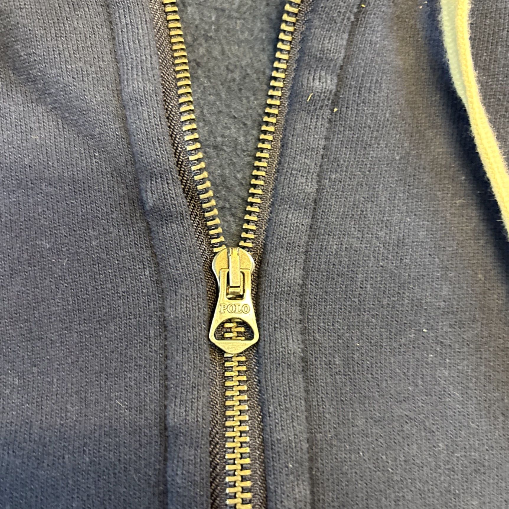 Polo Ralph Lauren Polo Ralph Lauren Hoodie Zip Fleece Lined 41381 Adult Large Blue Nike? Size US L / EU 52-54 / 3 - 4 Thumbnail