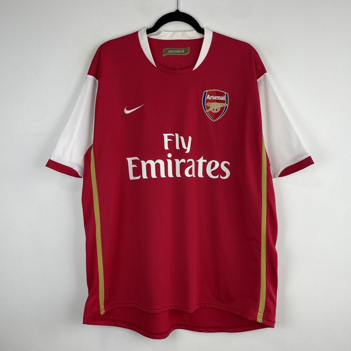 Nike Arsenal Home Nike Jersey Men’s Shirt 2006/2008 size XL-XXL Size US XL / EU 56 / 4 - 1 Thumbnail
