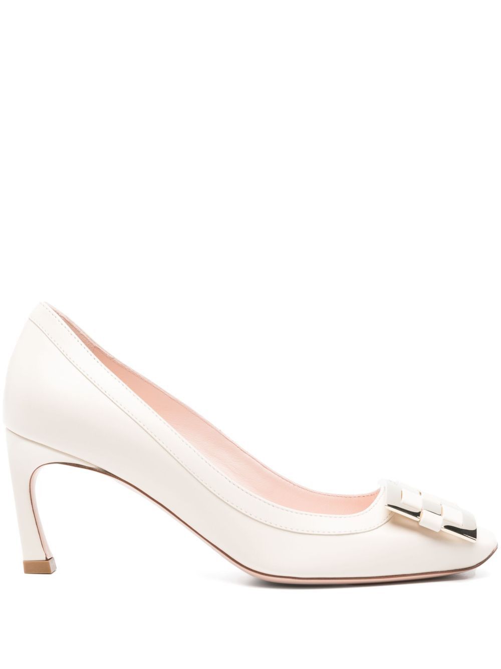 Roger Vivier TROMPETTE LEATHER PUMPS Size US 9 / IT 39 - 1 Thumbnail