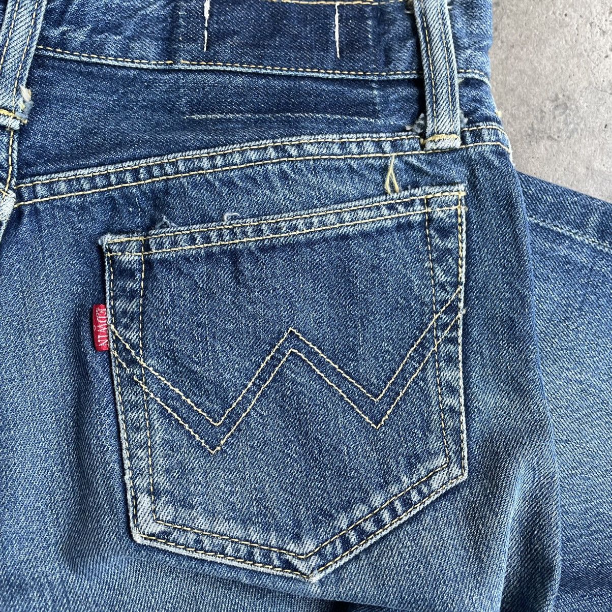 Edwin Vintage 90s Edwin Stoned Washed Distress Denim Jeans Size US 29 - 12 Thumbnail