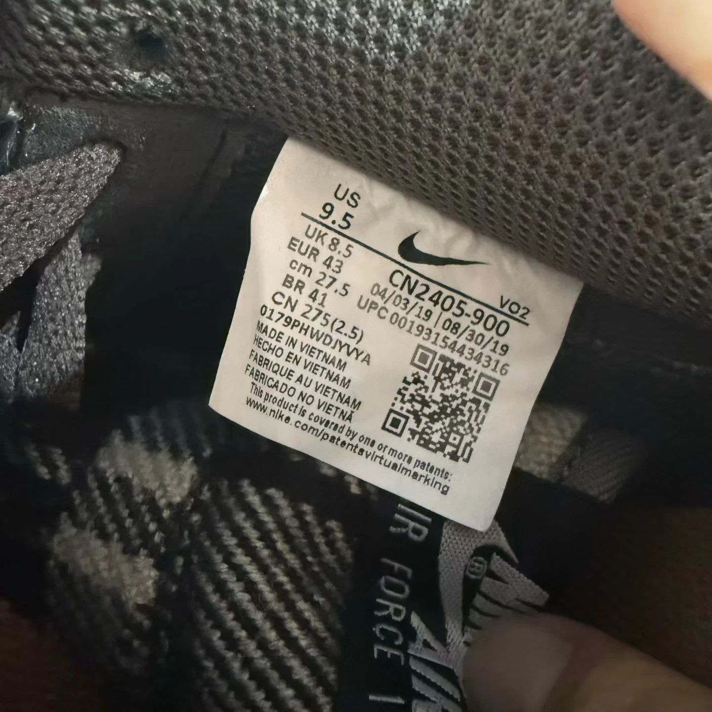 Nike TS x Nike Air Force 1 Colorblock 43 Size US 9.5 / EU 42-43 - 8 Thumbnail