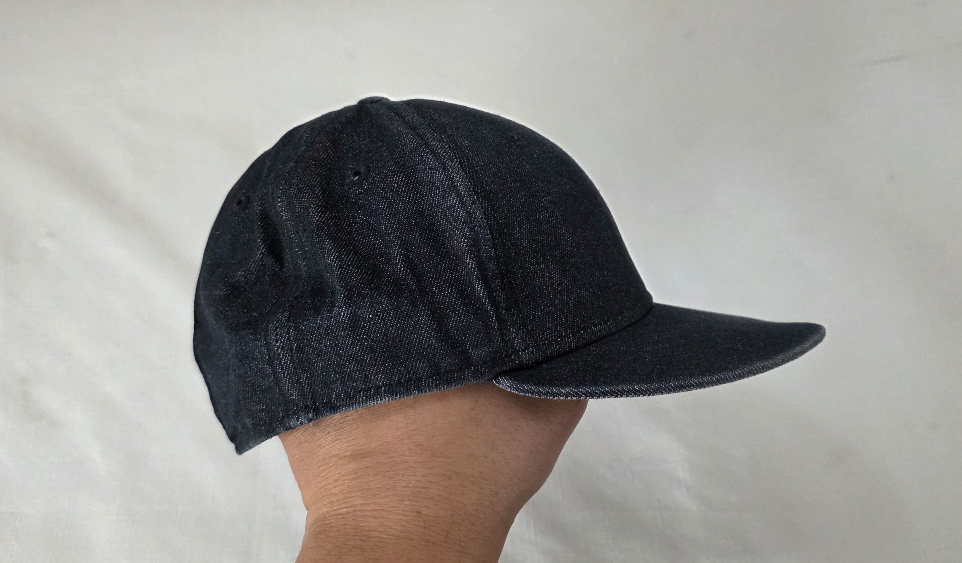 New Era New Era X Adio rare denim black gray Skateboard hat 7 1/4 Size ONE SIZE - 4 Thumbnail