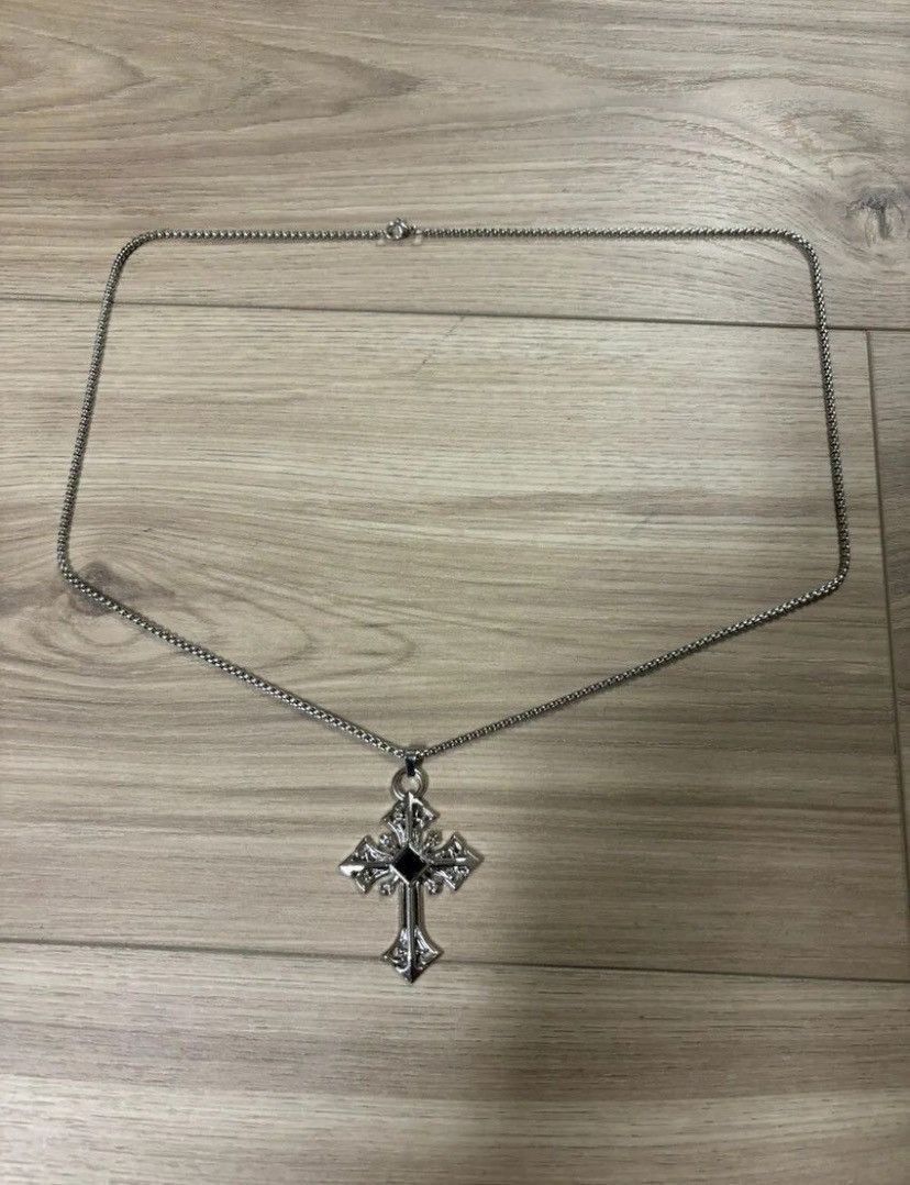 Japanese Brand Black Ore Cross Necklace Size ONE SIZE - 4 Thumbnail