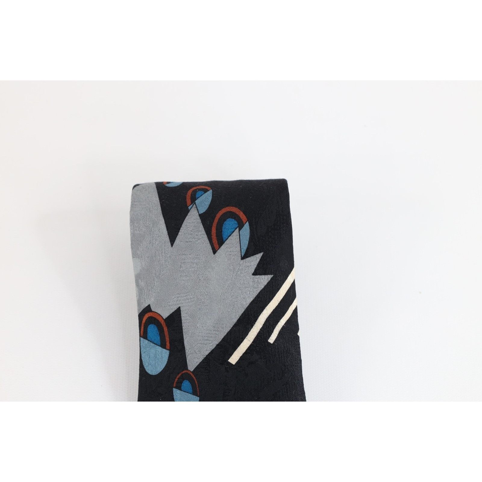 Vintage Vintage 80s 90s Streetwear Abstract Cubist Art Neck Tie Size ONE SIZE - 2 Thumbnail