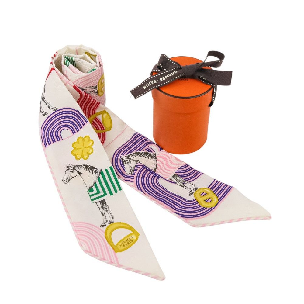 Hermes Hermes GARDE ROBE POP Silk Scarf Others Scarf DUTY FREE for USA