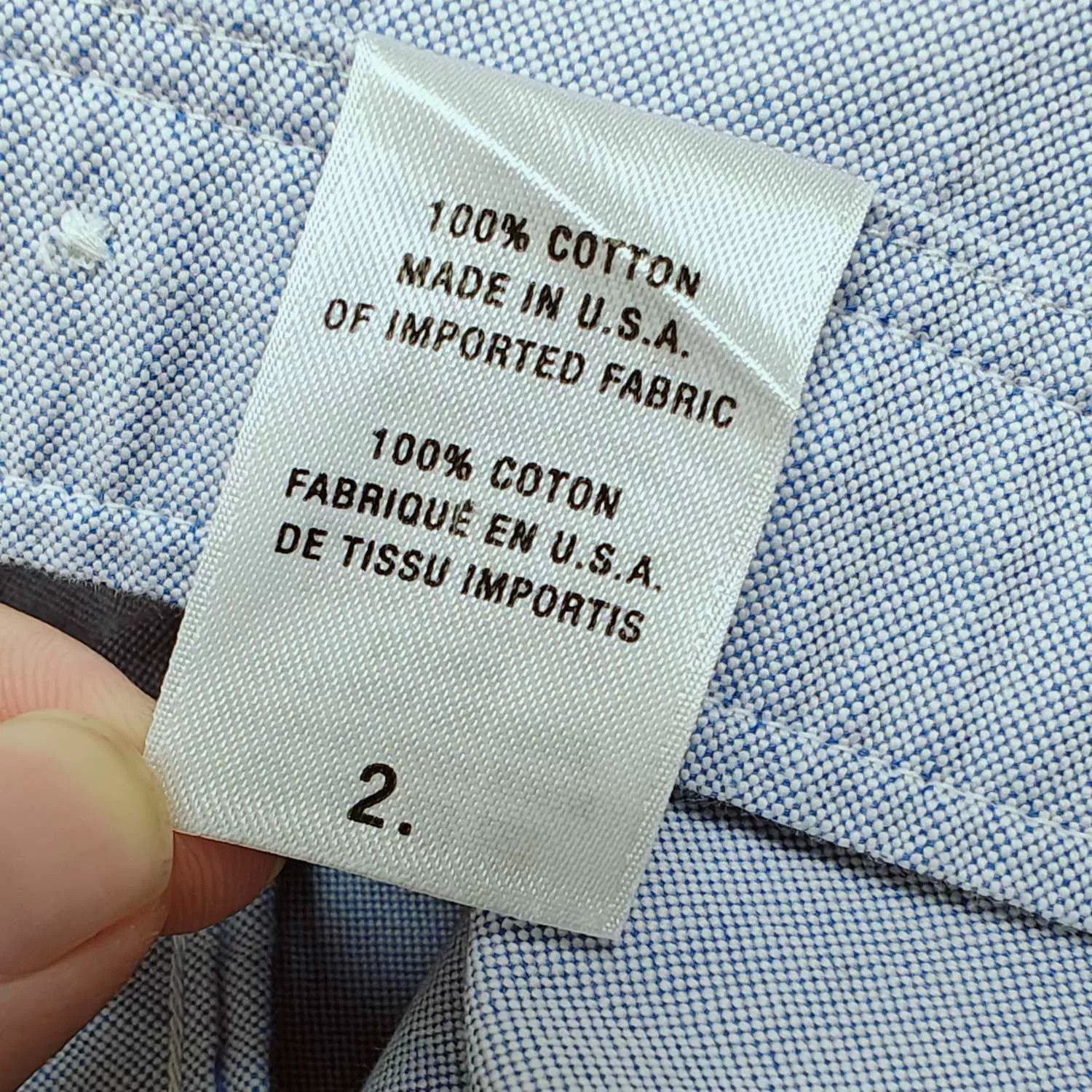 Thom Browne TB Thom Browne Light Blue Oxford Shirt Size US S / EU 44-46 / 1 - 1 Preview