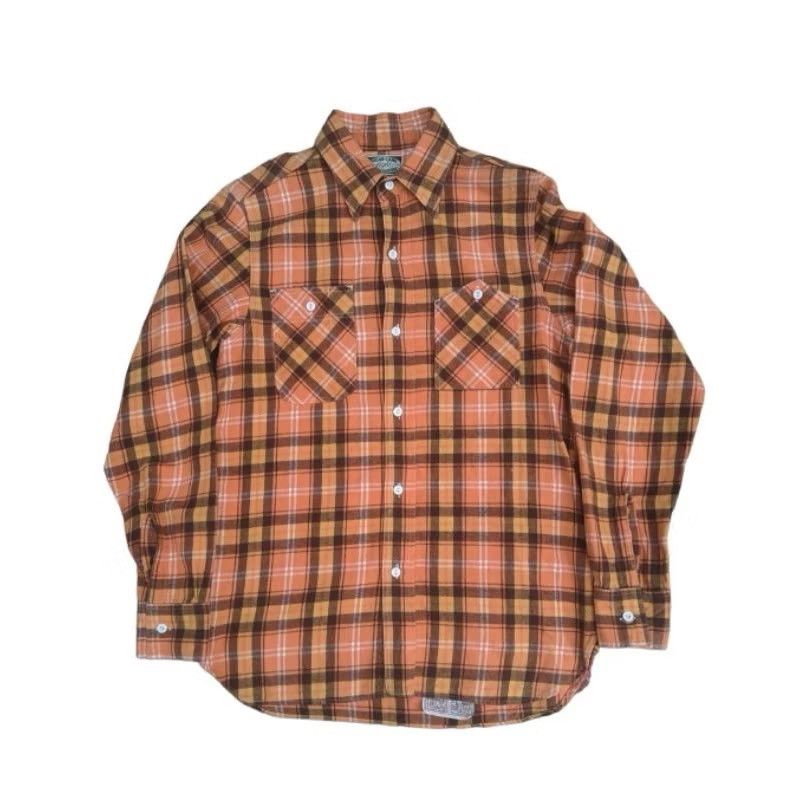 Japanese Brand × Sugar Cane × Vintage SUGAR CANE JAPANESE FLANNEL SHIRT🇯🇵 Size US S / EU 44-46 / 1 - 1 Thumbnail