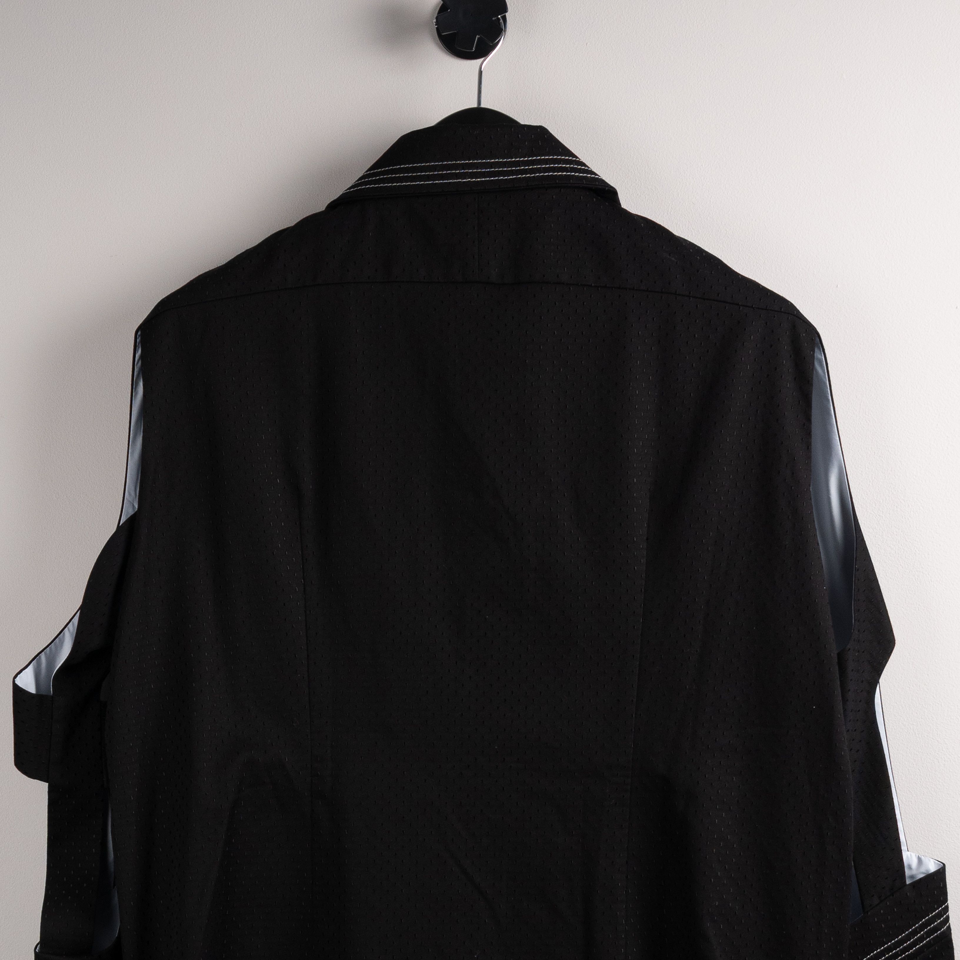 Kiko Kostadinov Kiko Kostadinov SS21 'Hydra' Cut Out Shell Jacket Black Size US S / EU 44-46 / 1 - 7 Thumbnail