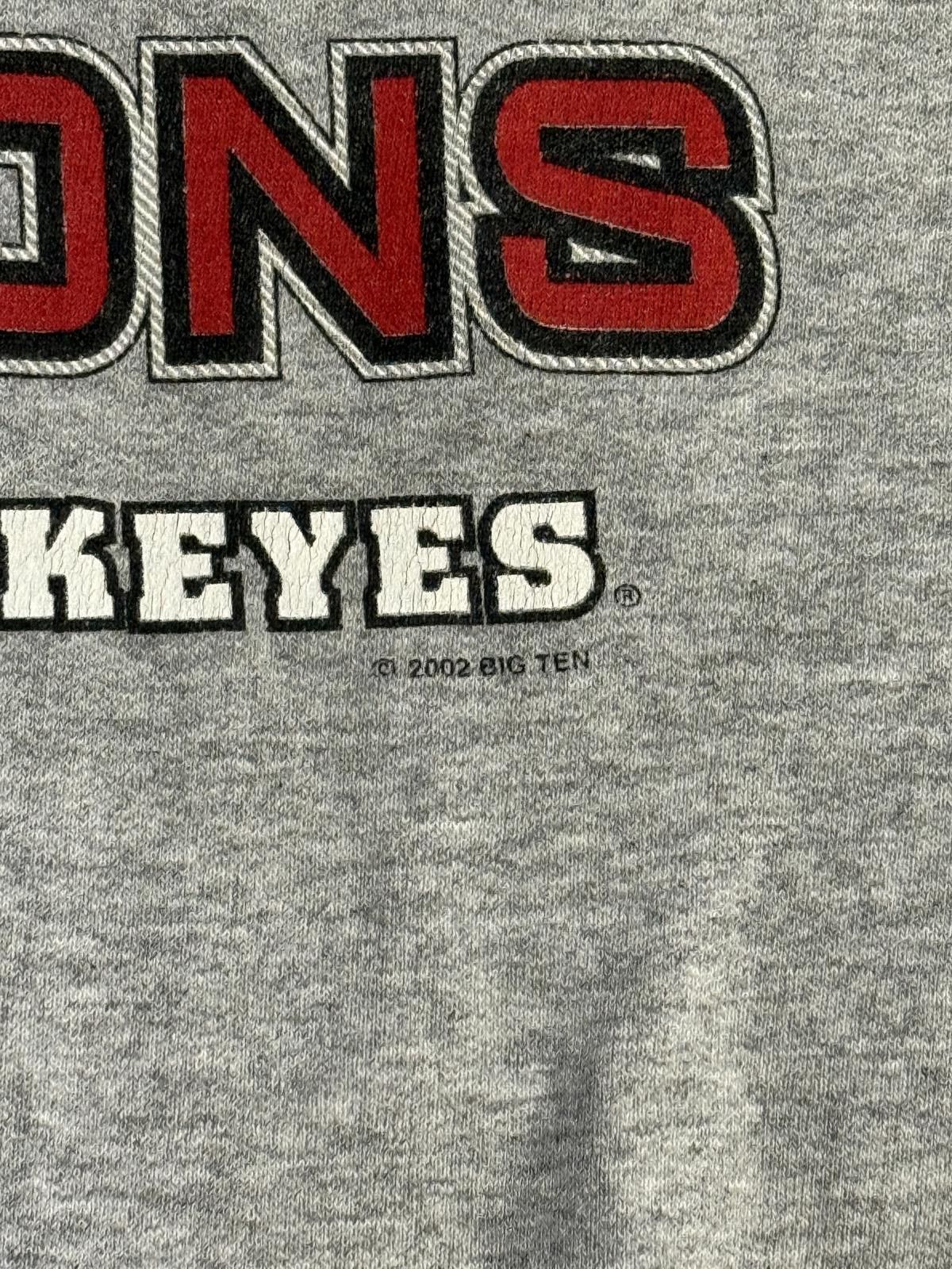Gildan Vintage Ohio State Buckeyes Football Crewneck Champions 2002 Size US M / EU 48-50 / 2 - 4 Thumbnail