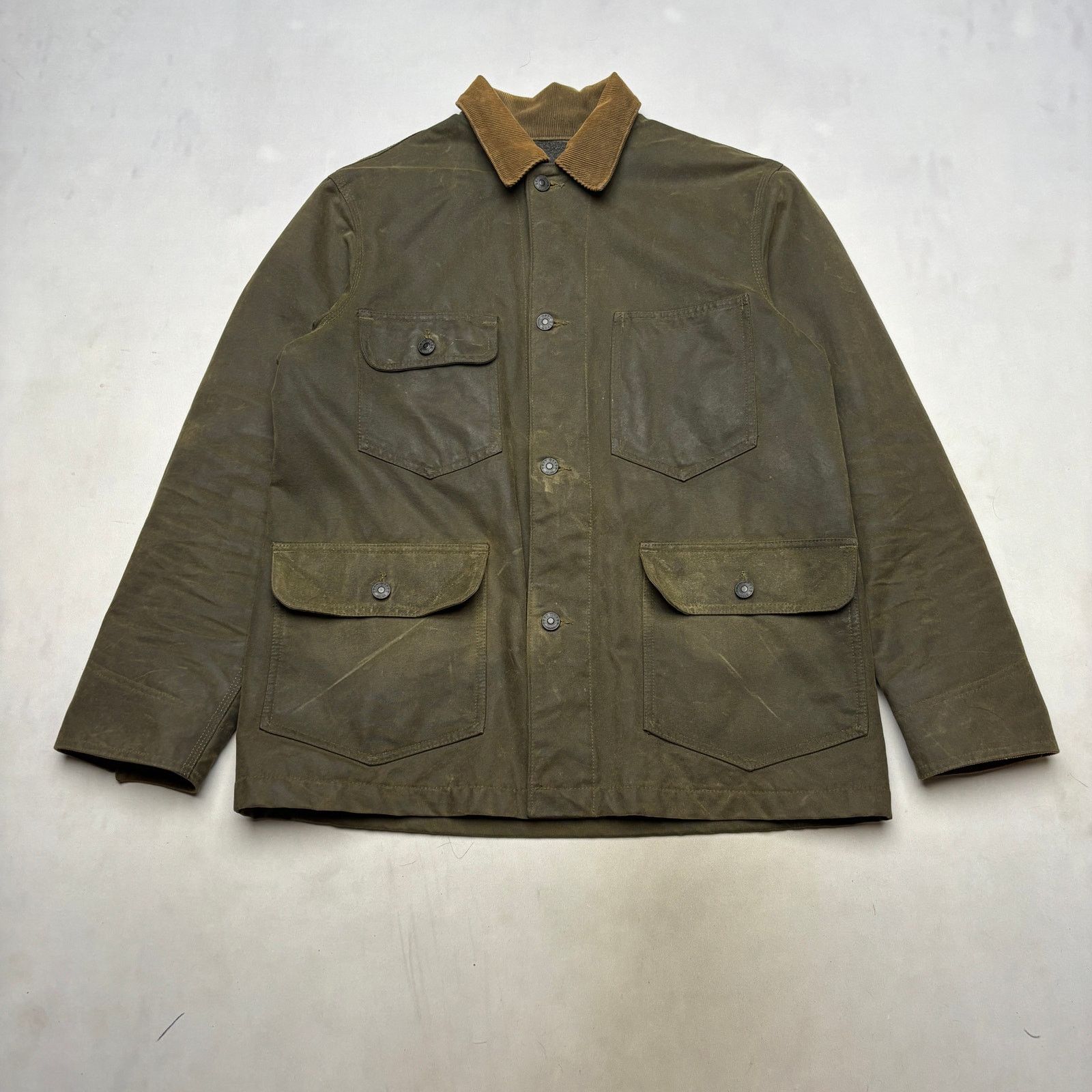Buck Mason Buck Mason Dry Waxed Canvas Highland Jacket Men's Medium Size US M / EU 48-50 / 2 - 2 Thumbnail