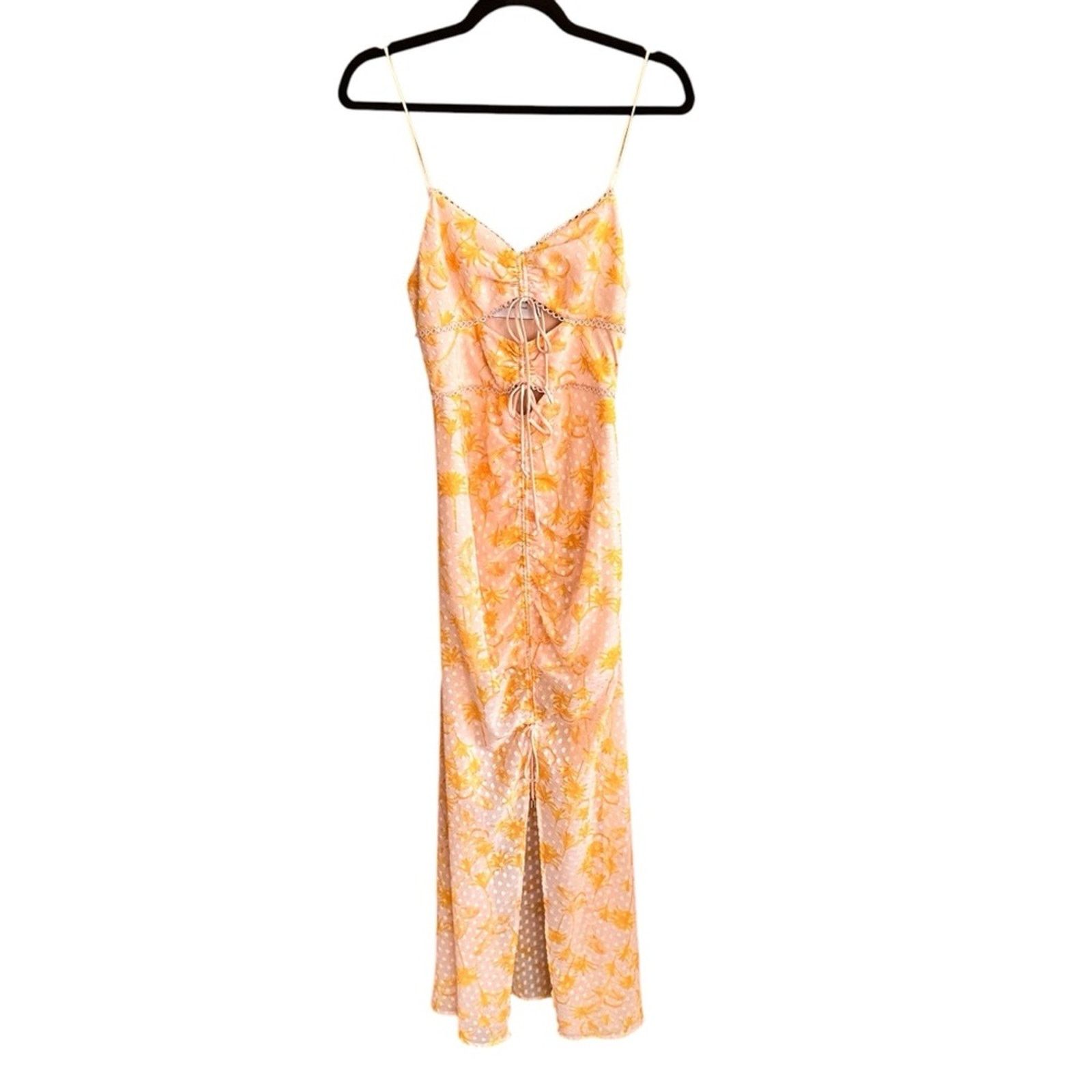 REVOLVE Revolve Significant Other Angelina Dress – Pineapple Palm Size S / US 4 / IT 40 - 4 Thumbnail