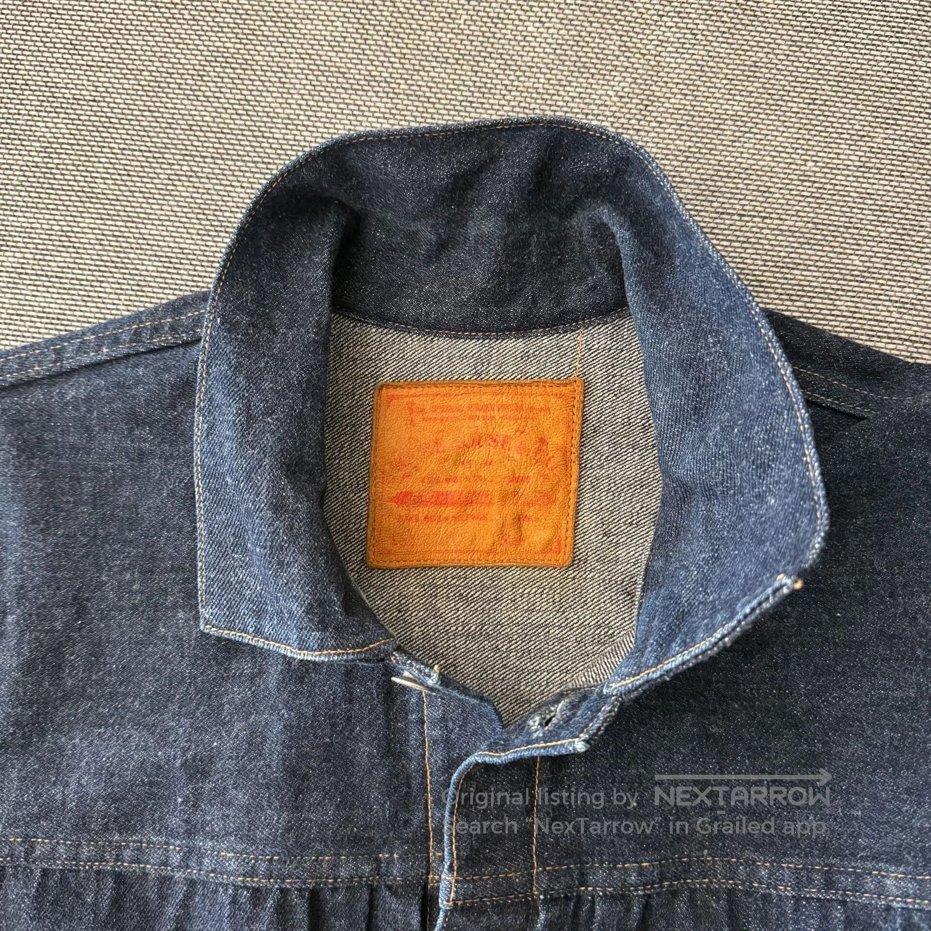 Warehouse Warehouse 2001xx Natural Dye Denim Jacket. Size US XS / EU 42 / 0 - 3 Thumbnail