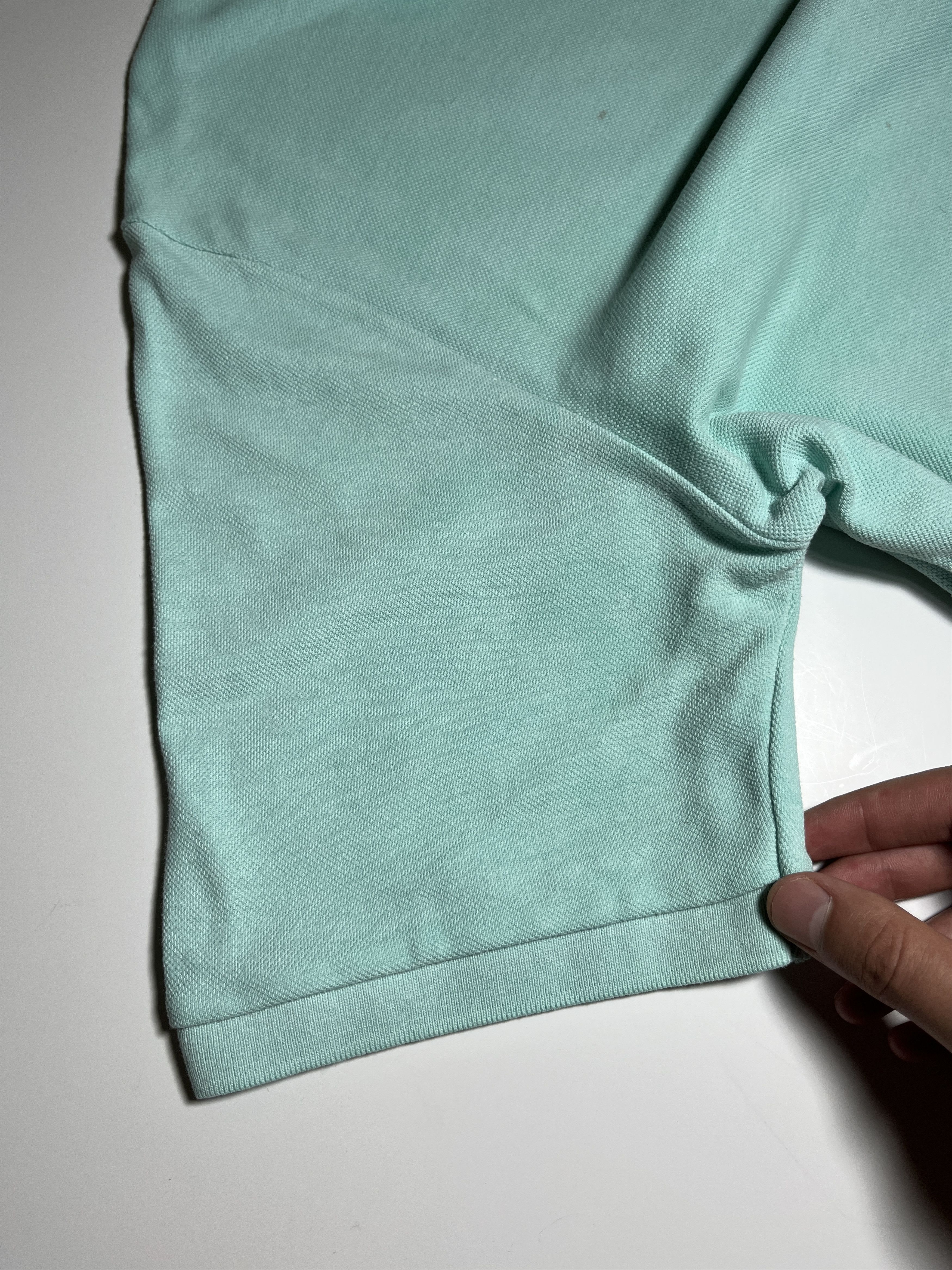 Vintage × Yves Saint Laurent Vintage Yves Saint Laurent Pour Homme Turquoise Polo Shirt Size US L / EU 52-54 / 3 - 15 Thumbnail
