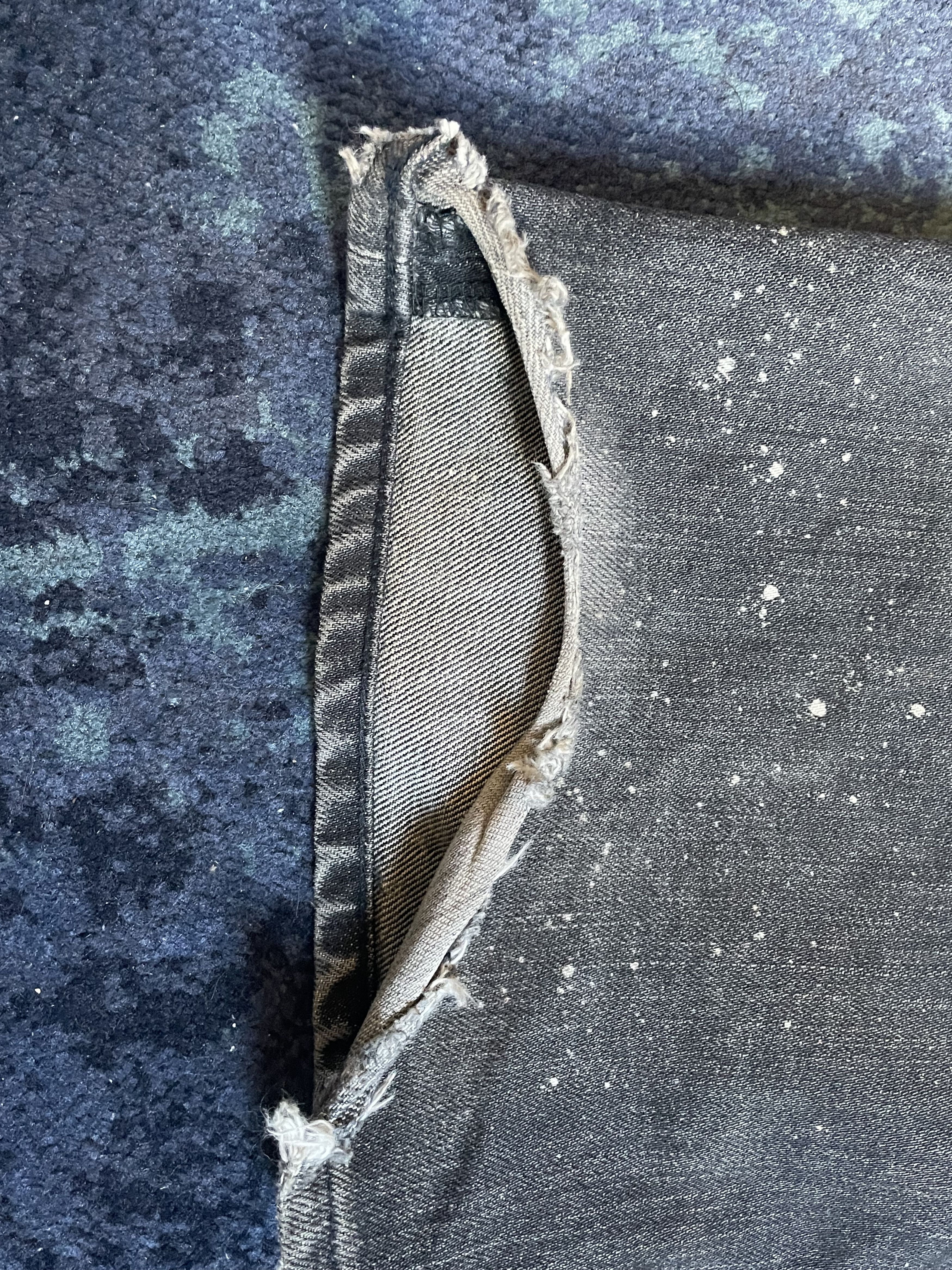 Number (N)ine AW01 Number (N)ine "Standards" Grunge Denim Size US 30 / EU 46 - 9 Thumbnail