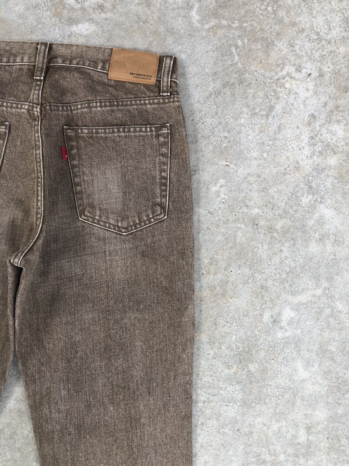 If Six Was Nine Japanese Bobson Flared Jeans Distressed Jeans Size US 29 - 10 Thumbnail