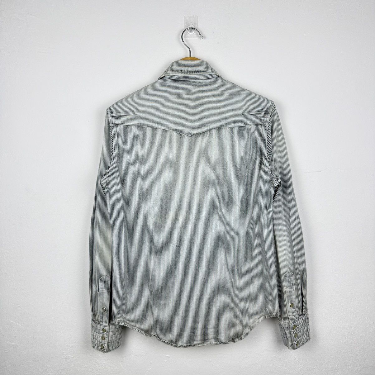 Number (N)ine Number (N)ine Hickory Western Snap Button Shirts Size US M / EU 48-50 / 2 - 2 Thumbnail