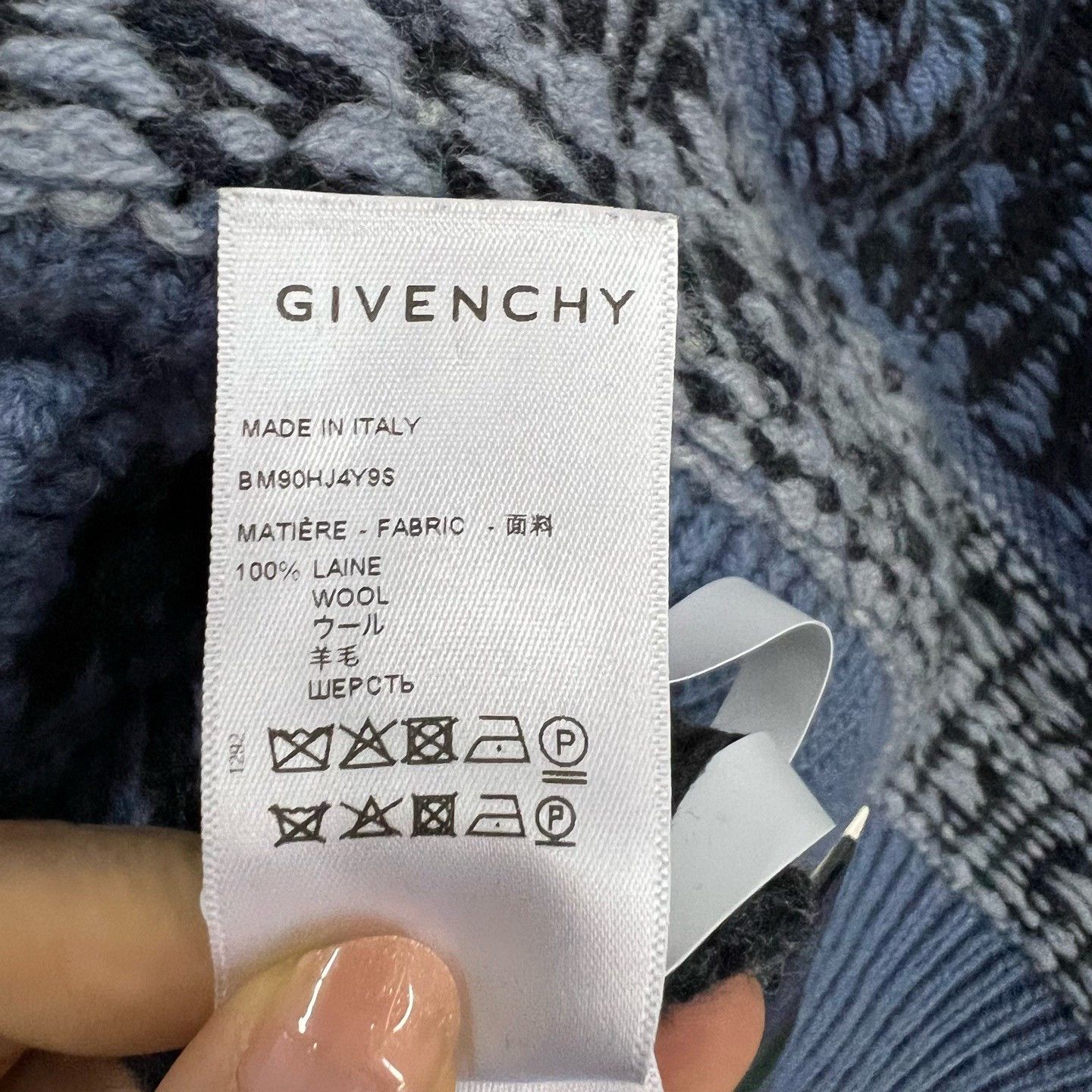 Givenchy Givenchy x Chito Colorblock Print Sweater Size US L / EU 52-54 / 3 - 4 Thumbnail