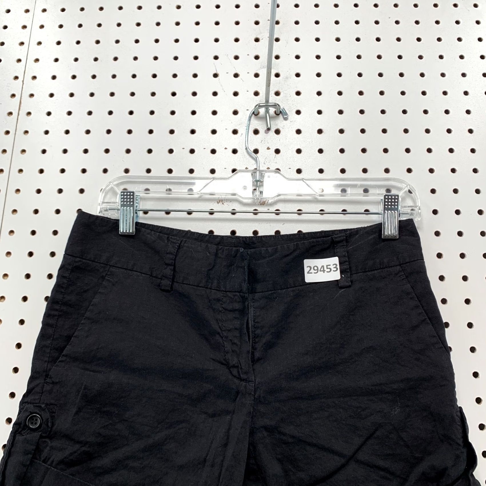 Theory Theory Linen Blend CHino Shorts Womens Size 4 Black Casual 29x4.5 Size 27" / US 4 / IT 40 - 4 Thumbnail