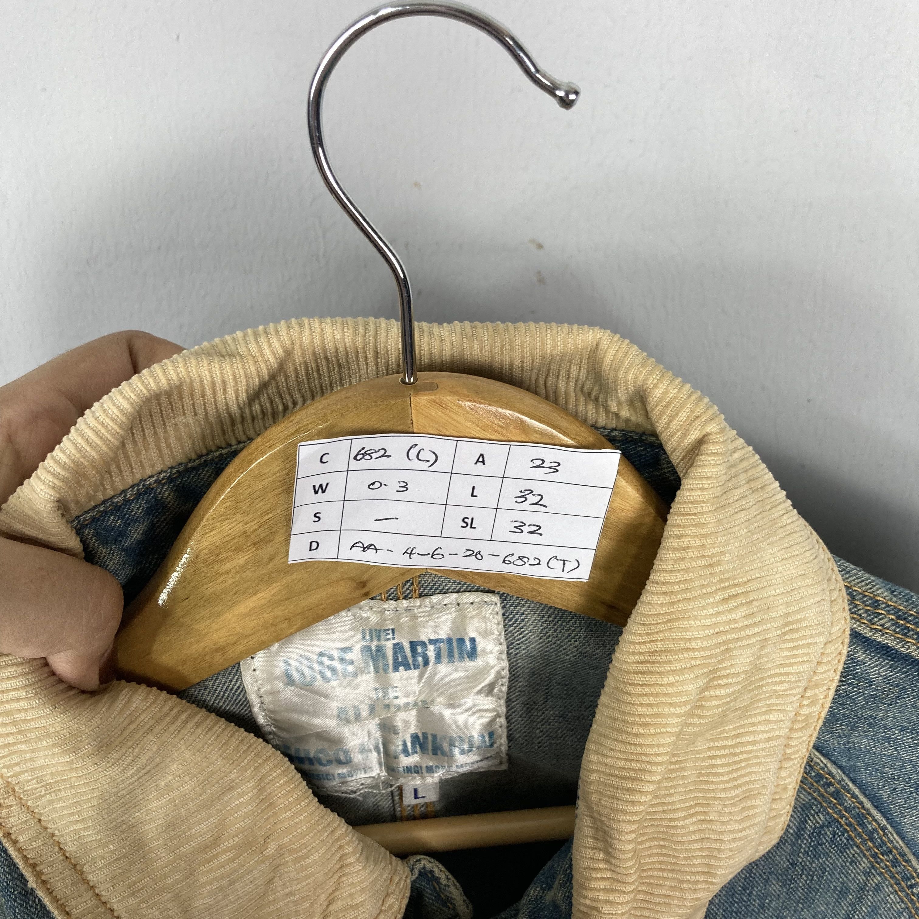 Vintage Vintage JOE MARTIN Denim Chore Jacket Four Pocket Size US L / EU 52-54 / 3 - 7 Thumbnail