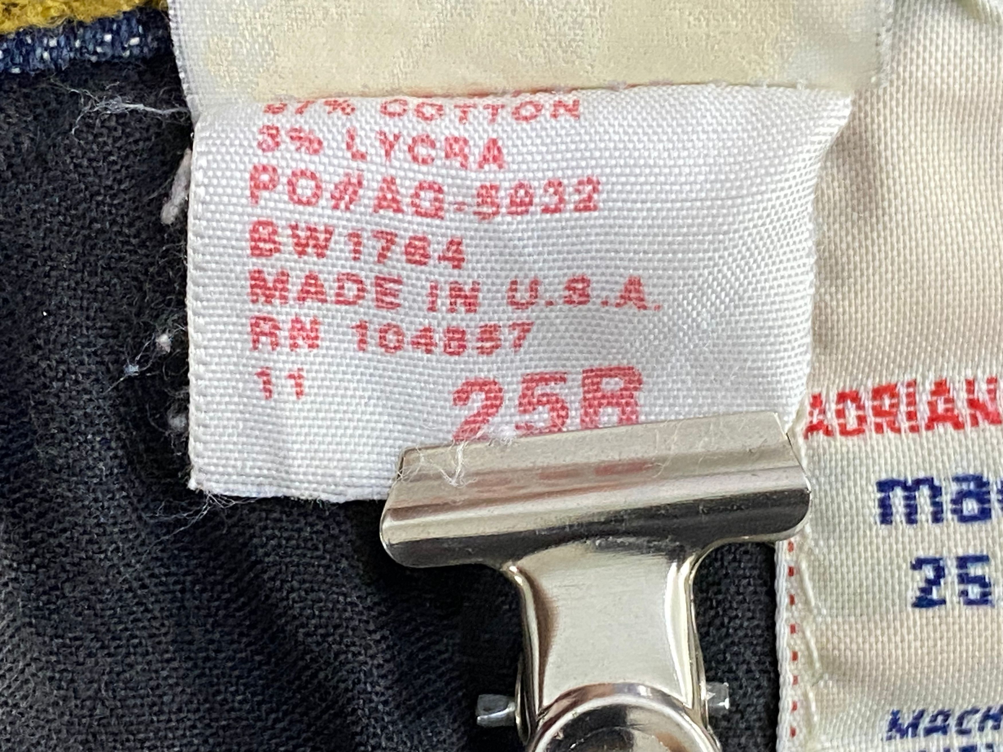 AG Adriano Goldschmied Adriano Goldschmied Low Rise Jeans Made in USA Size 25" / US 0 / IT 36 - 10 Thumbnail