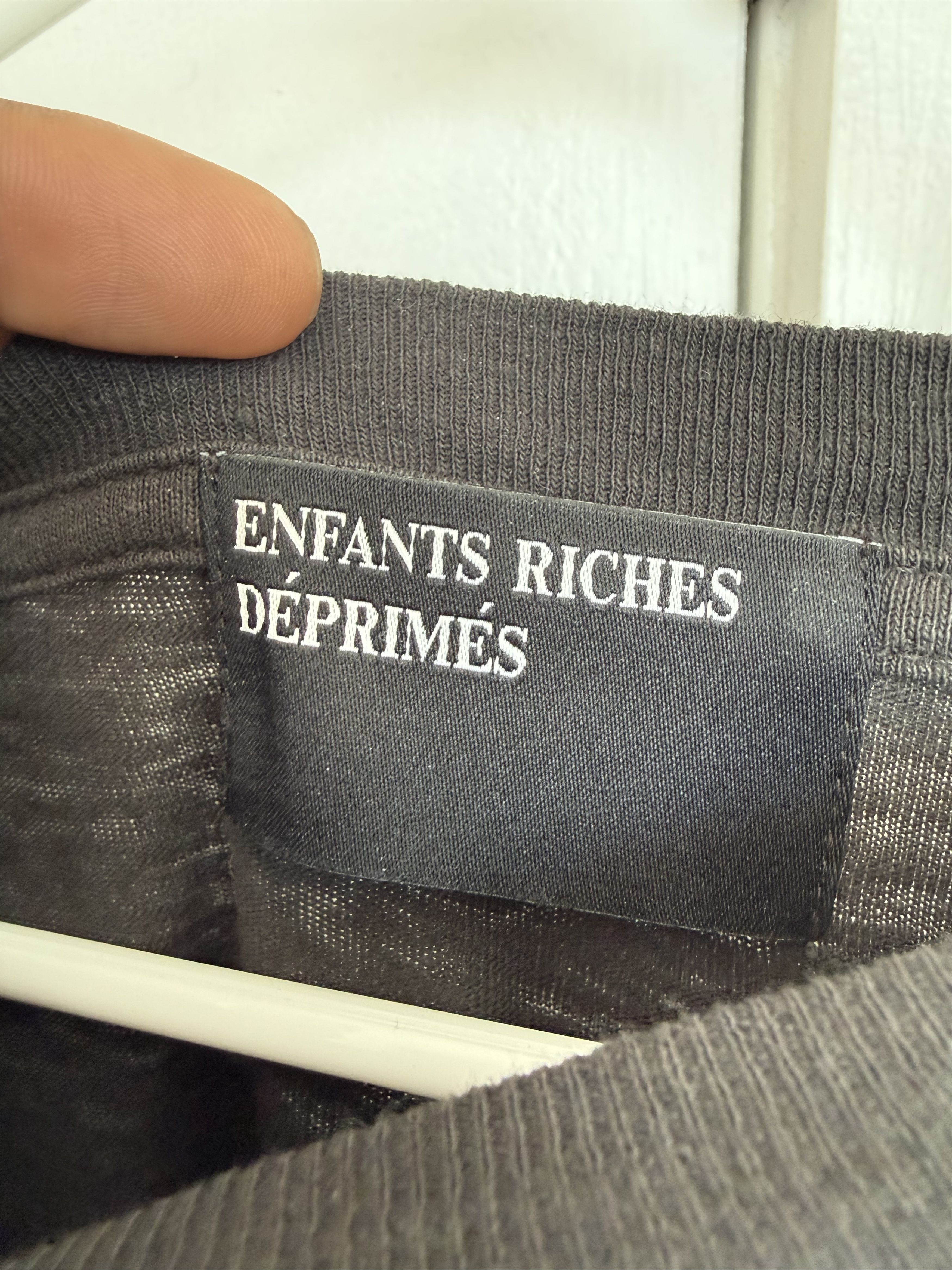 Enfants Riches Deprimes ENFANTS RICHES DÉPRIMÉS “Heaven Will Burn Your Eyes” T-Shirt Size US M / EU 48-50 / 2 - 3 Thumbnail