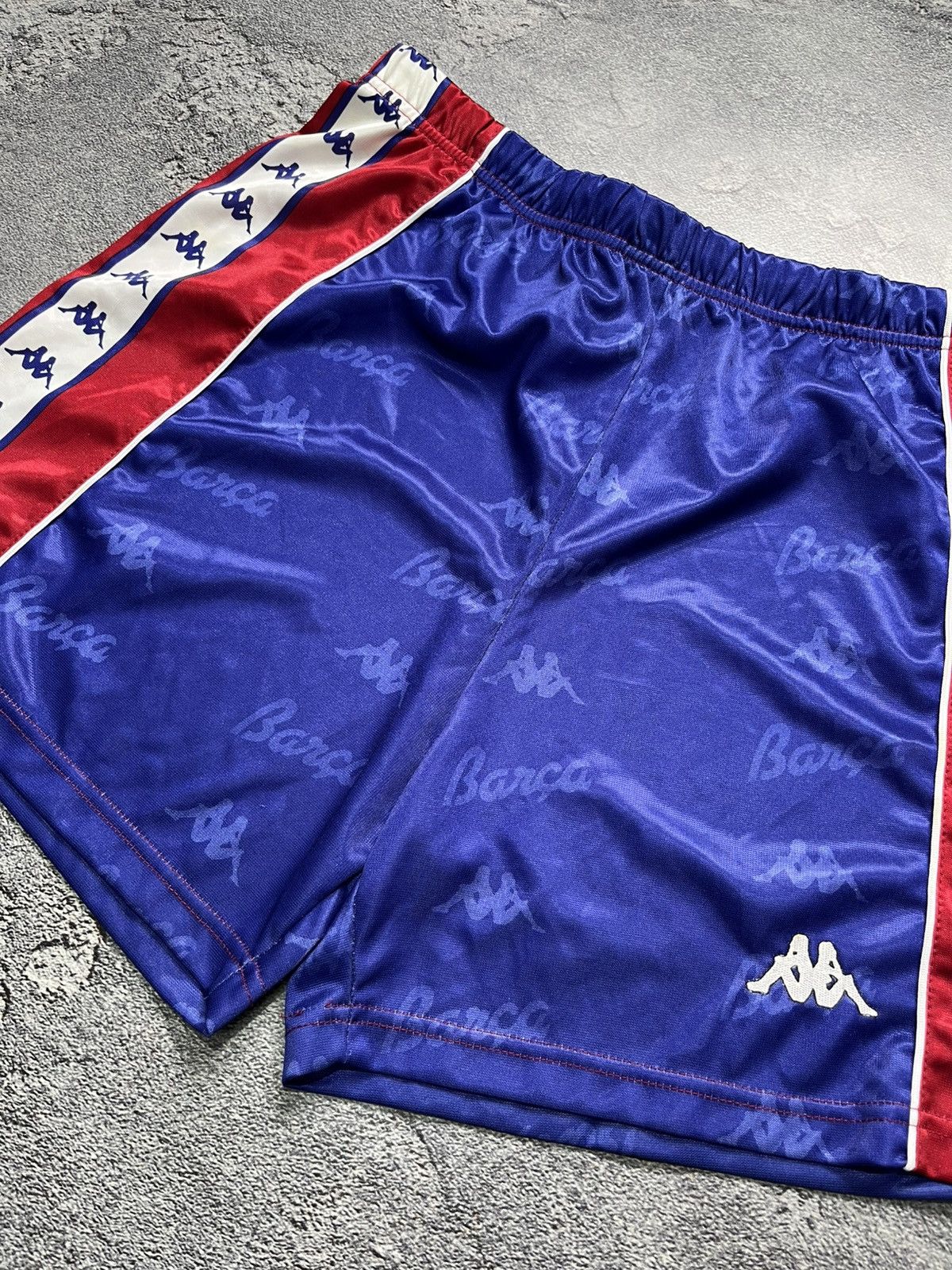 Kappa Vintage 90s Kappa Fc Barcelona Lampass Shorts Size US 36 / EU 52 - 3 Thumbnail