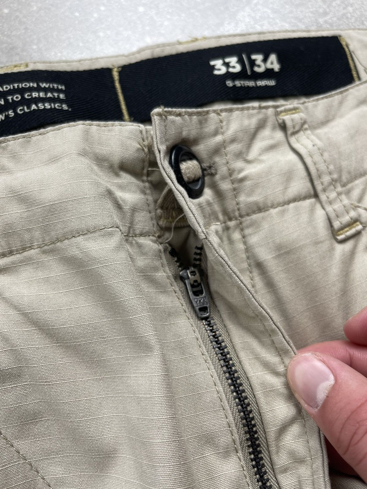 G-Star G-Star RAW RFW Research Cargo Pants Techwear Military Size US 33 - 10 Thumbnail