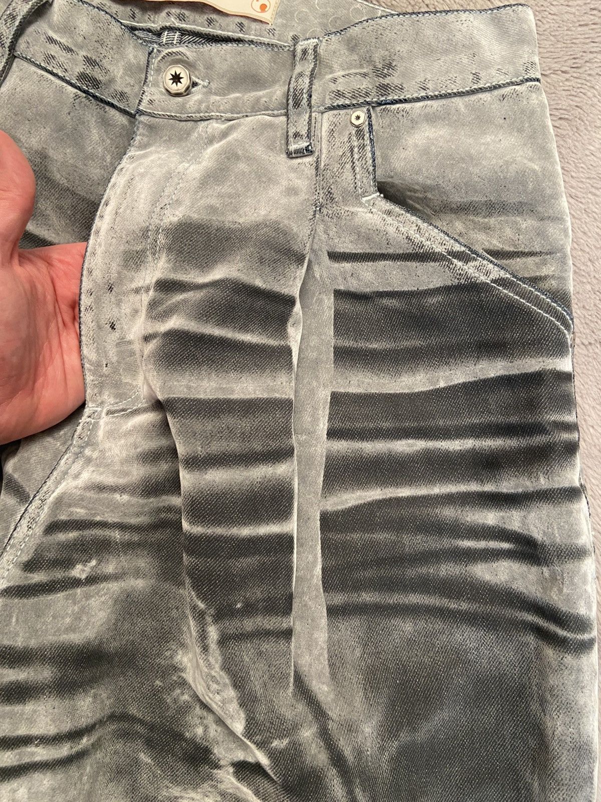 PDF PDF Channel Fat Angelo flock pant Size US 31 - 9 Thumbnail