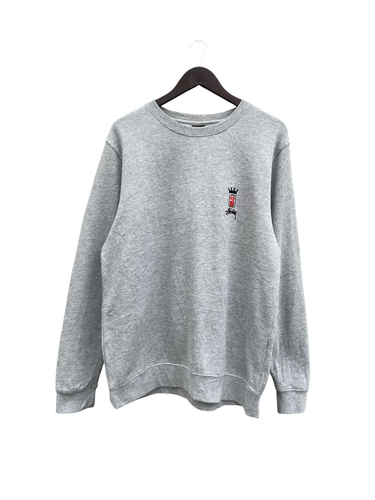 Stussy Vintage Stussy Crown Sweatshirt Size US L / EU 52-54 / 3 - 1 Thumbnail